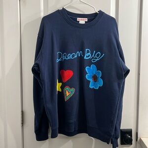KIDS WORLDWIDE DREAM BIG crewneck sweater